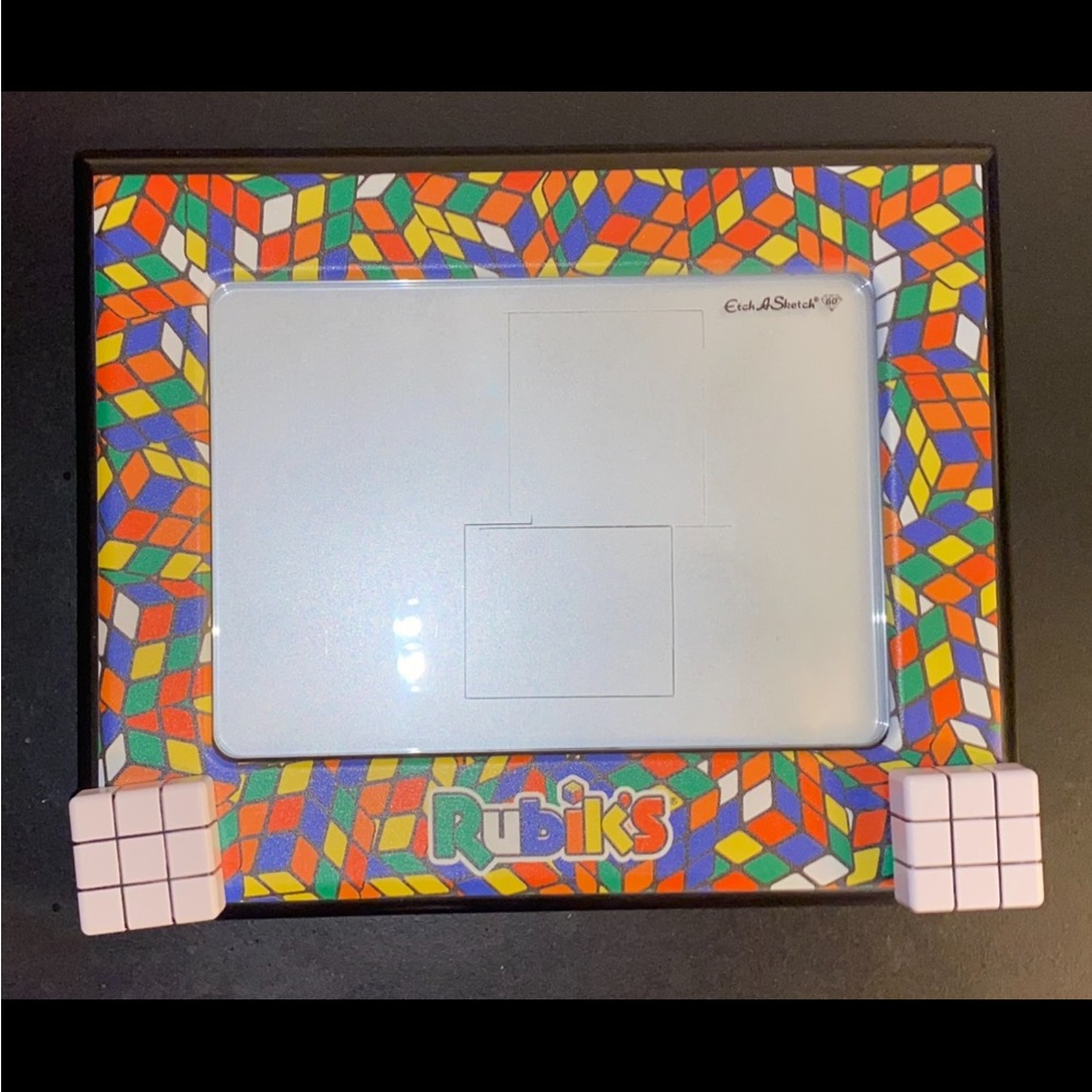 BRAND NEW Etch A Sketch Rubik's Cube Limited Edition Magic Screen